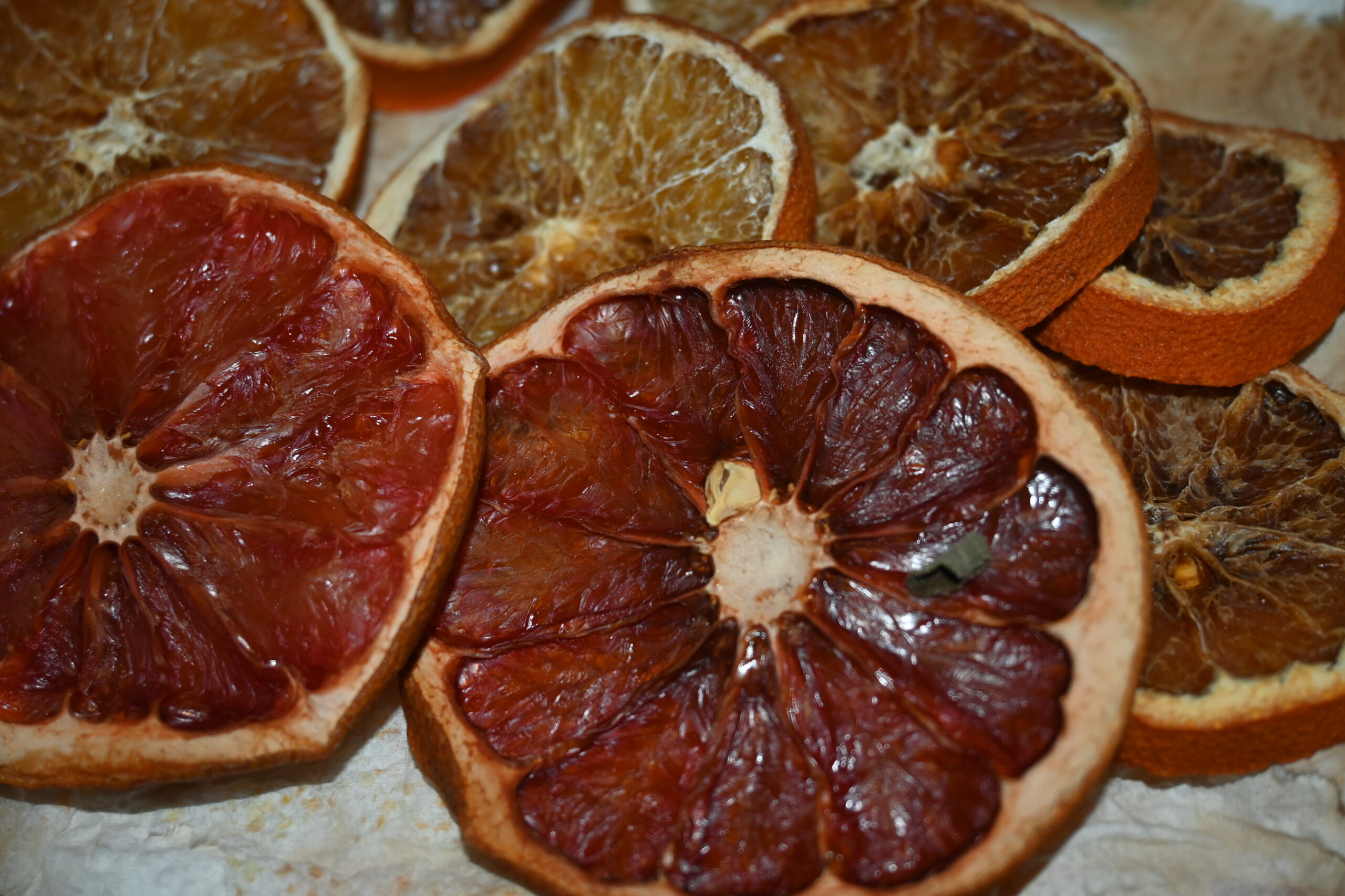gedroogde sinaasappel