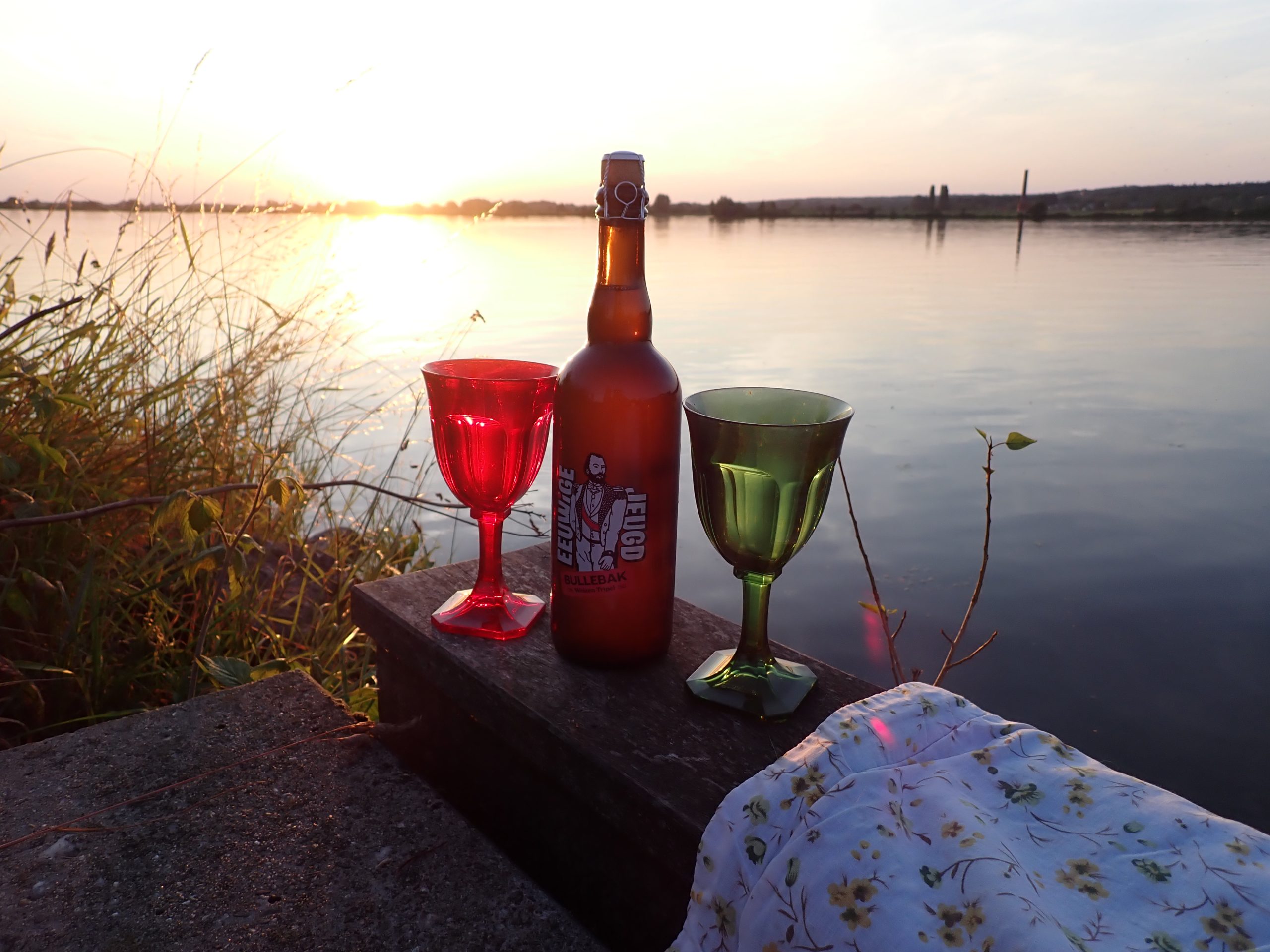 zonsondergang