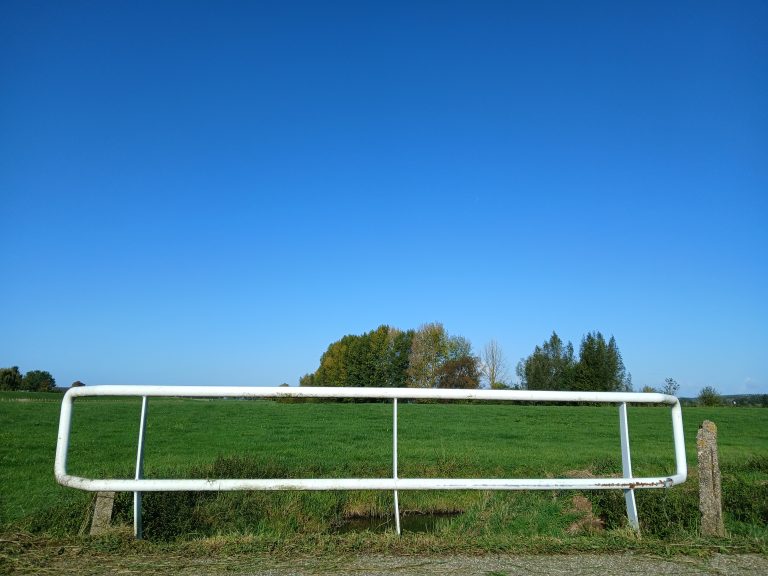 blauwe lucht