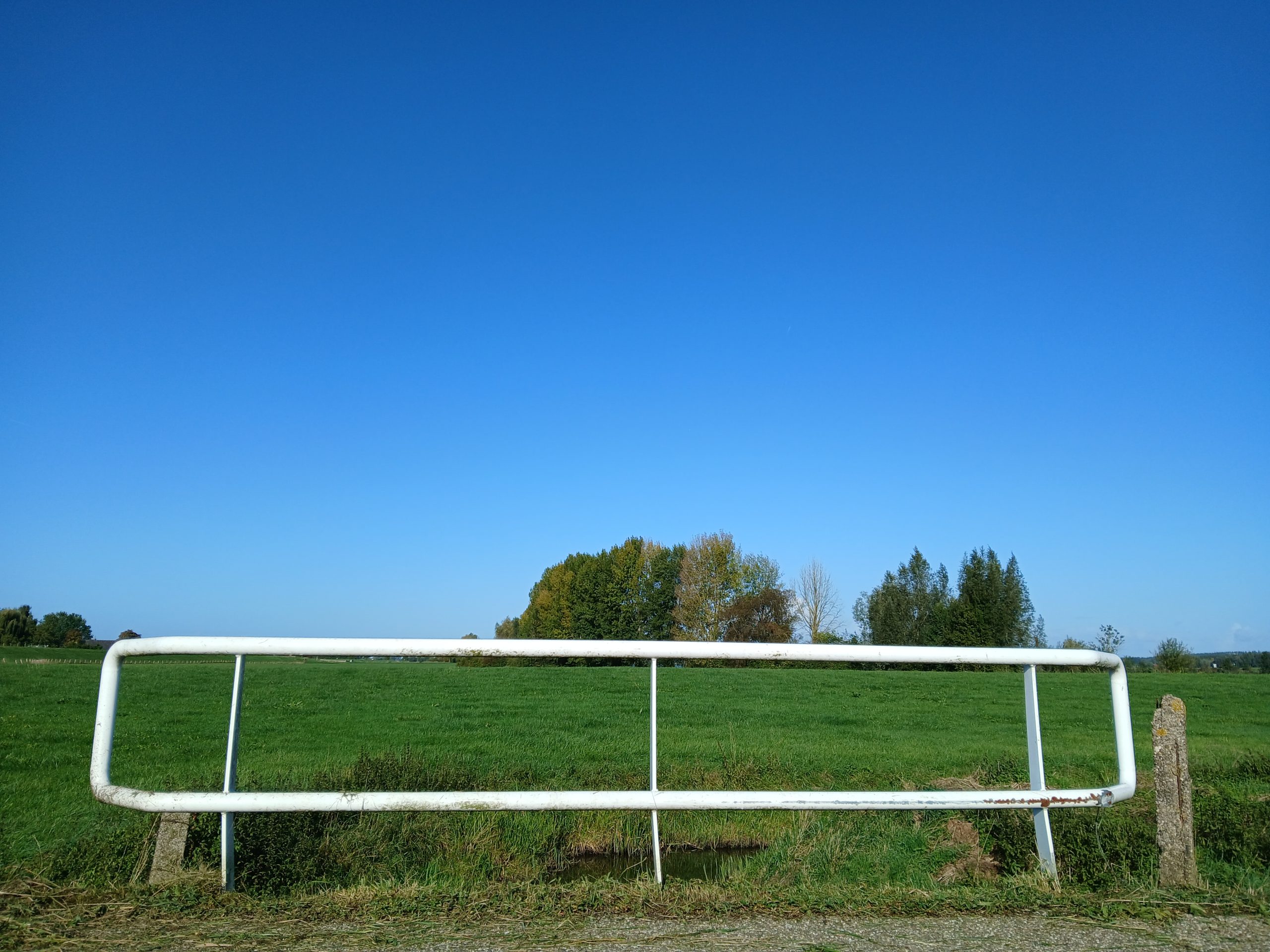 blauwe lucht